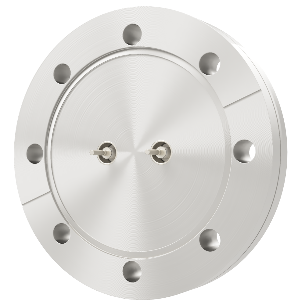 同軸 BNC-R-M2-SCREW 2個付き ICF114 フランジ