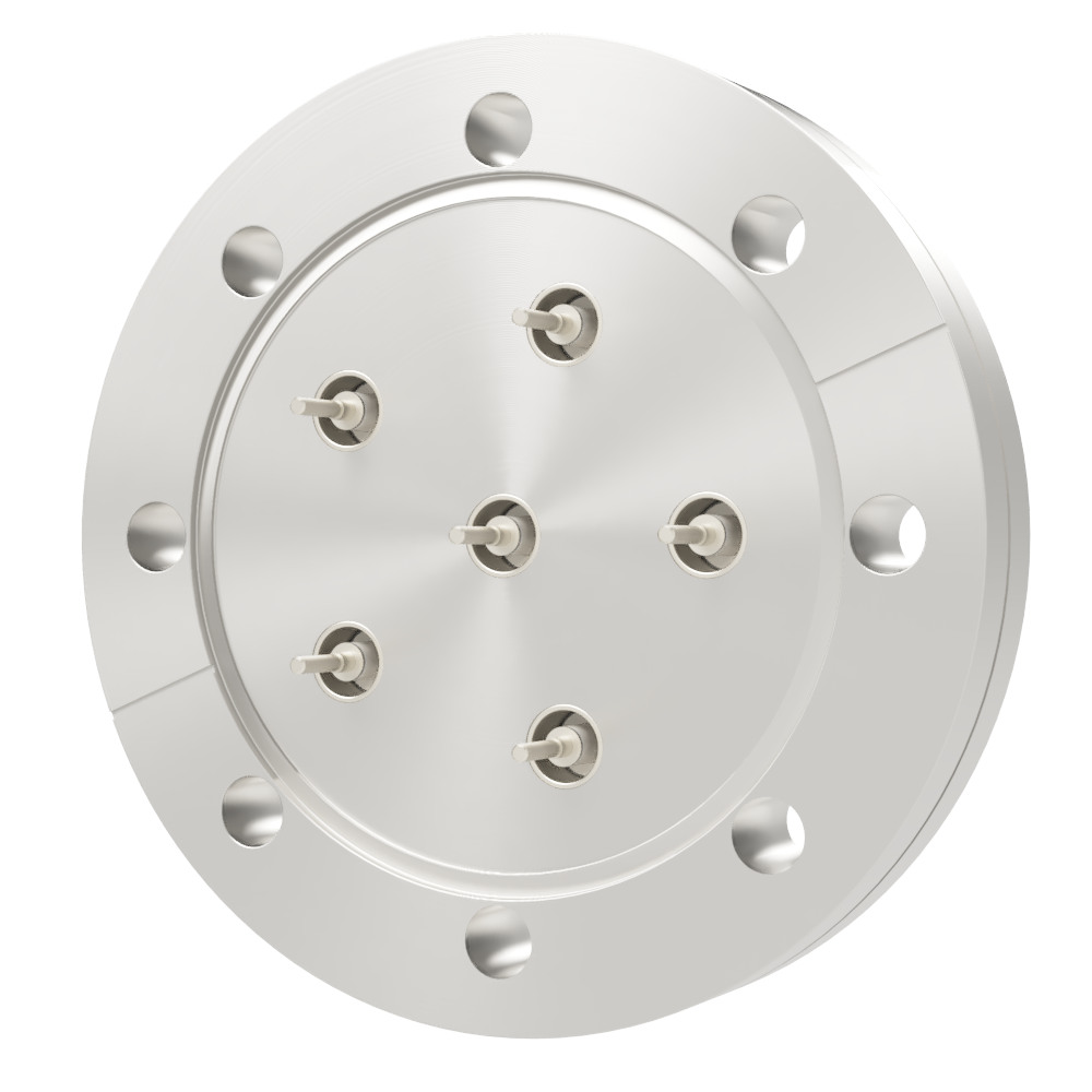 同軸 BNC-R-M2-SCREW 6個付き ICF114 フランジ