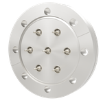 同軸 BNC-R-M2-SCREW 7個付き ICF114 フランジ