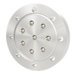 同軸 BNC-R-M2-SCREW 8個付き ICF114 フランジ