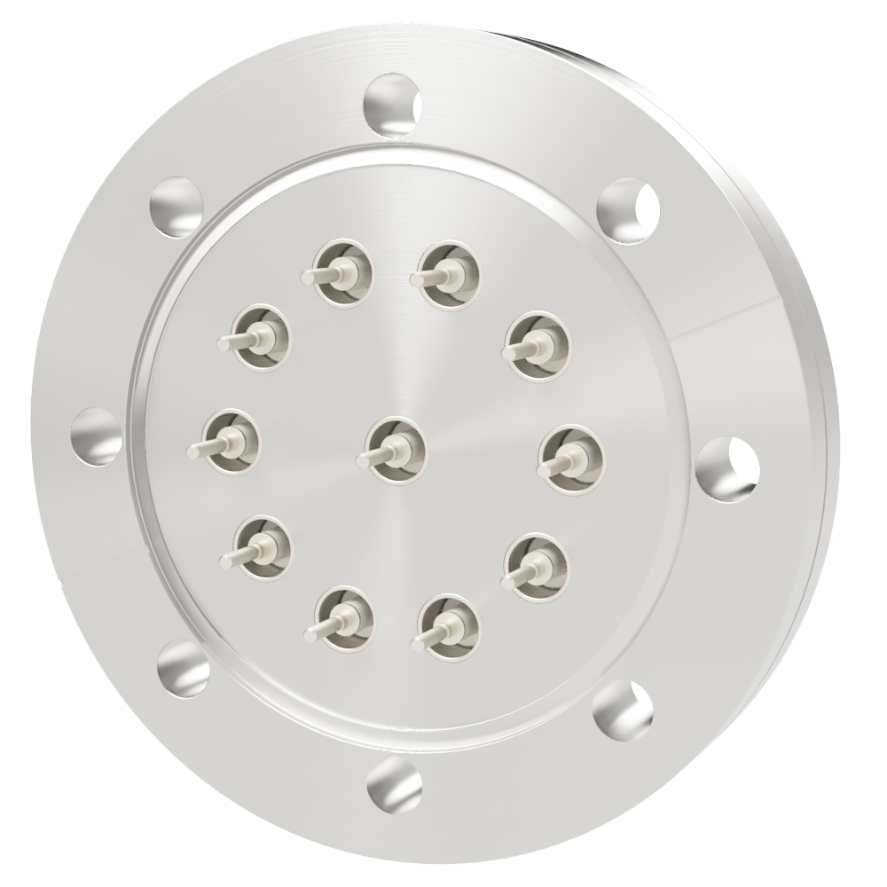 同軸 BNC-R-M2-SCREW 11個付き ICF114 フランジ