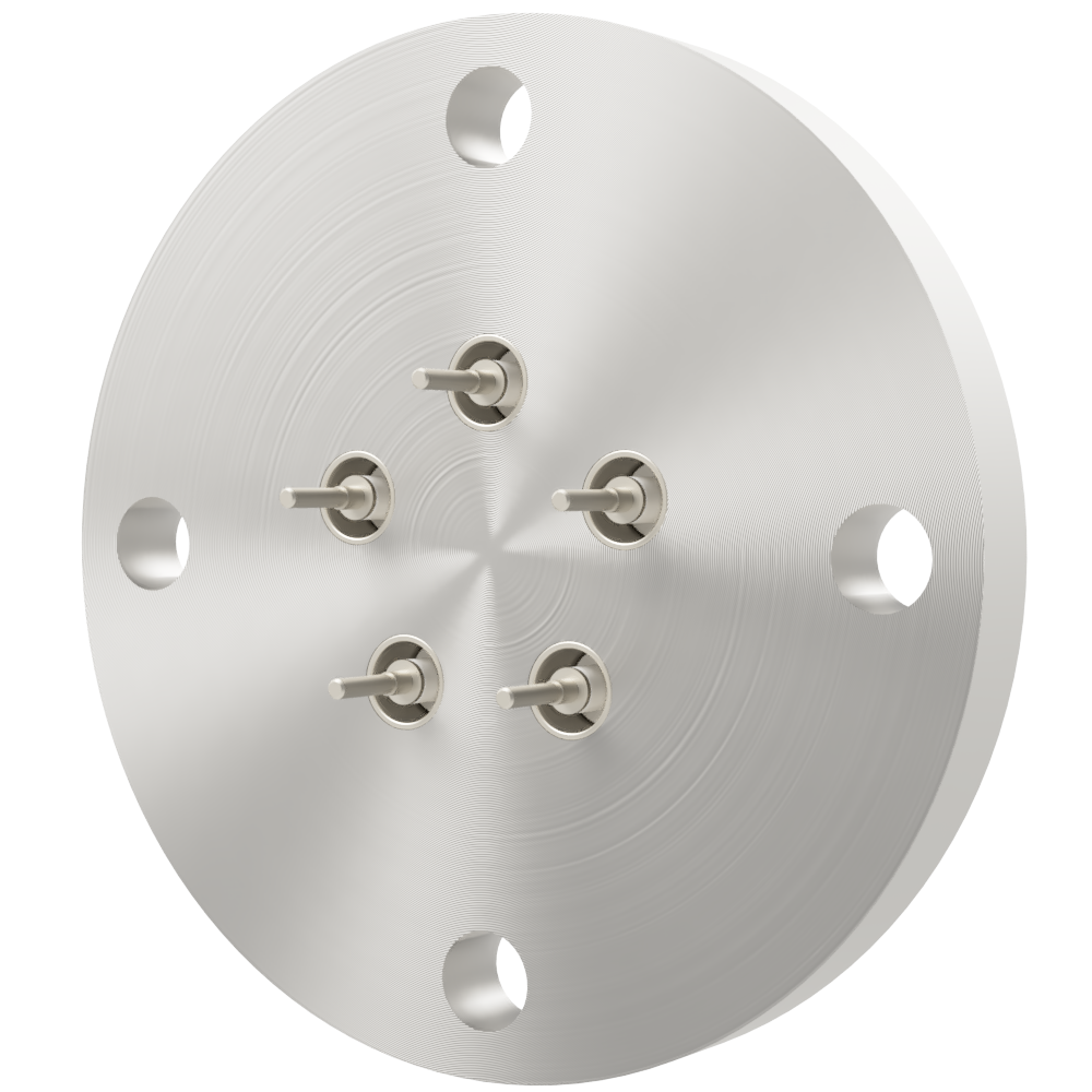 同軸 BNC-R-M2-SCREW 5個付き VF40 フランジ