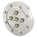Coaxial MHV-R-F with 5 pcs ICF114 Flange