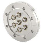 Coaxial MHV-R-F with 7 pcs ICF114 Flange