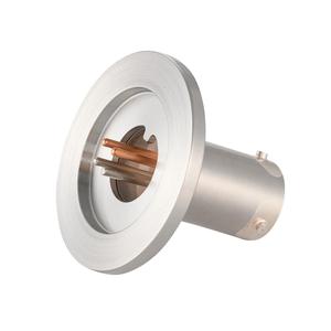 【セール品】K熱電対 BURNDY 1対 電流導入端子2PIN NW40 フランジ ガイド付き