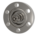 Coaxial SMA-R-F with 1 ICF34 flange