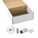 多ピン BURNDY 8 PIN VF25 フランジ ガイド付き セット(耐熱温度250℃)