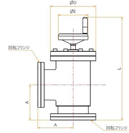 ICF203 手動L型ベローズバルブ admin.label.item.size_image