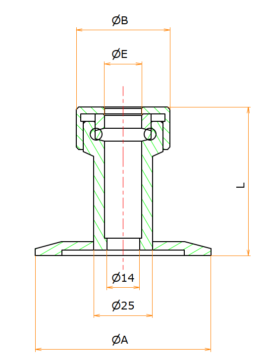 NW50 ゲージポート/ウィルソンシール φ15（段付き） admin.label.item.size_image