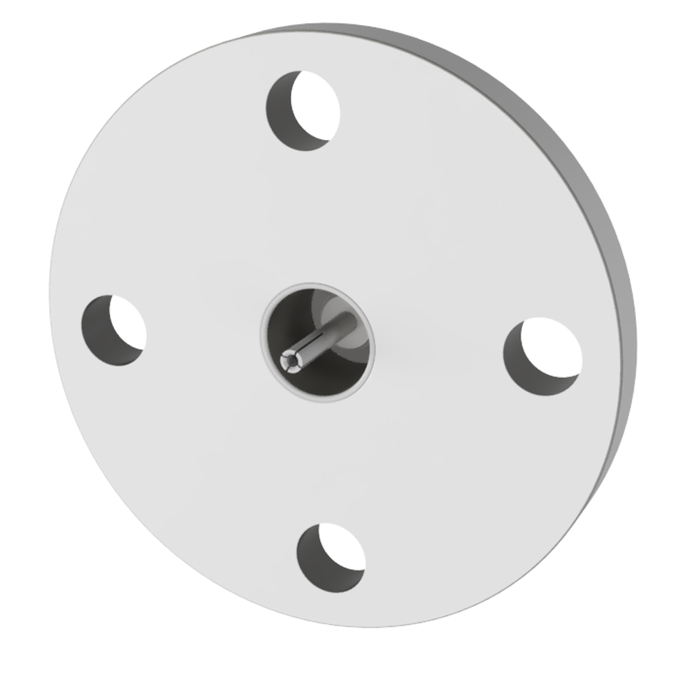 同軸 N-R 1個付き VF20 フランジ