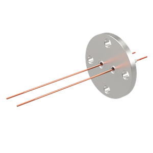 中電流 3kV - 35A 2個付き VF25 フランジ  先端ねじ加工あり