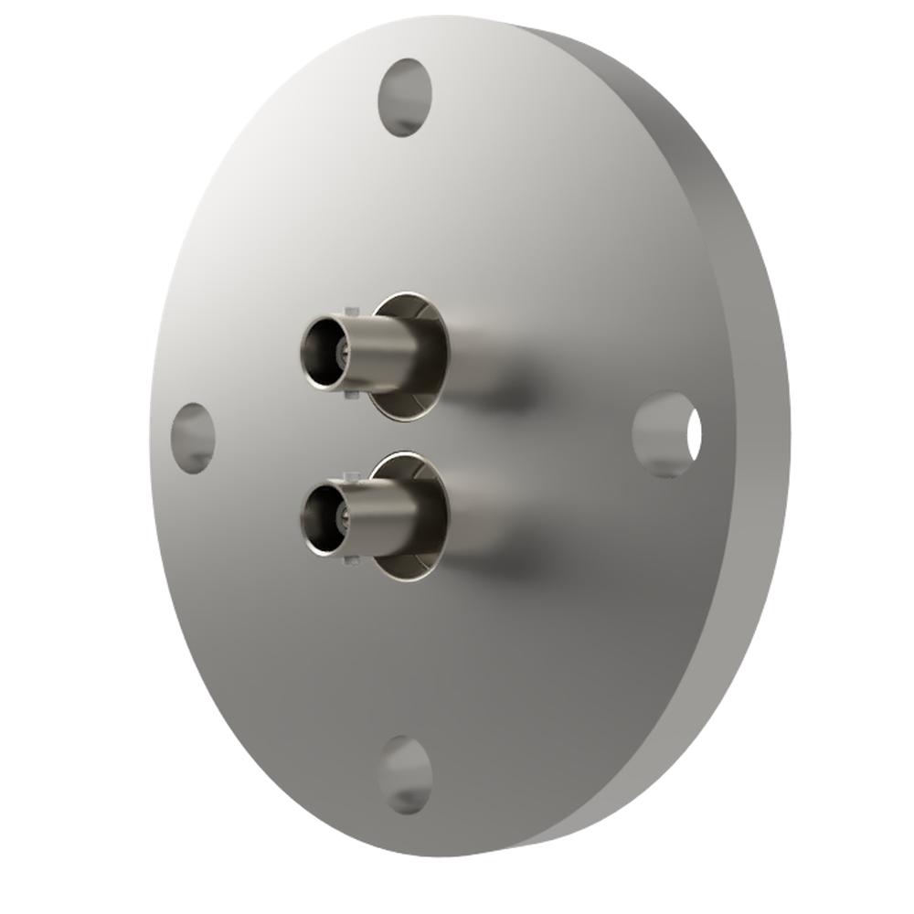 同軸 BNC-JJ 2個付き VF40 フランジ