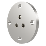 同軸 SMA-R 3個付き VF40 フランジ