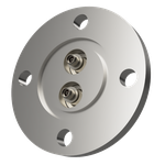 同軸 SMA-JJ 2個付き VG25 フランジ