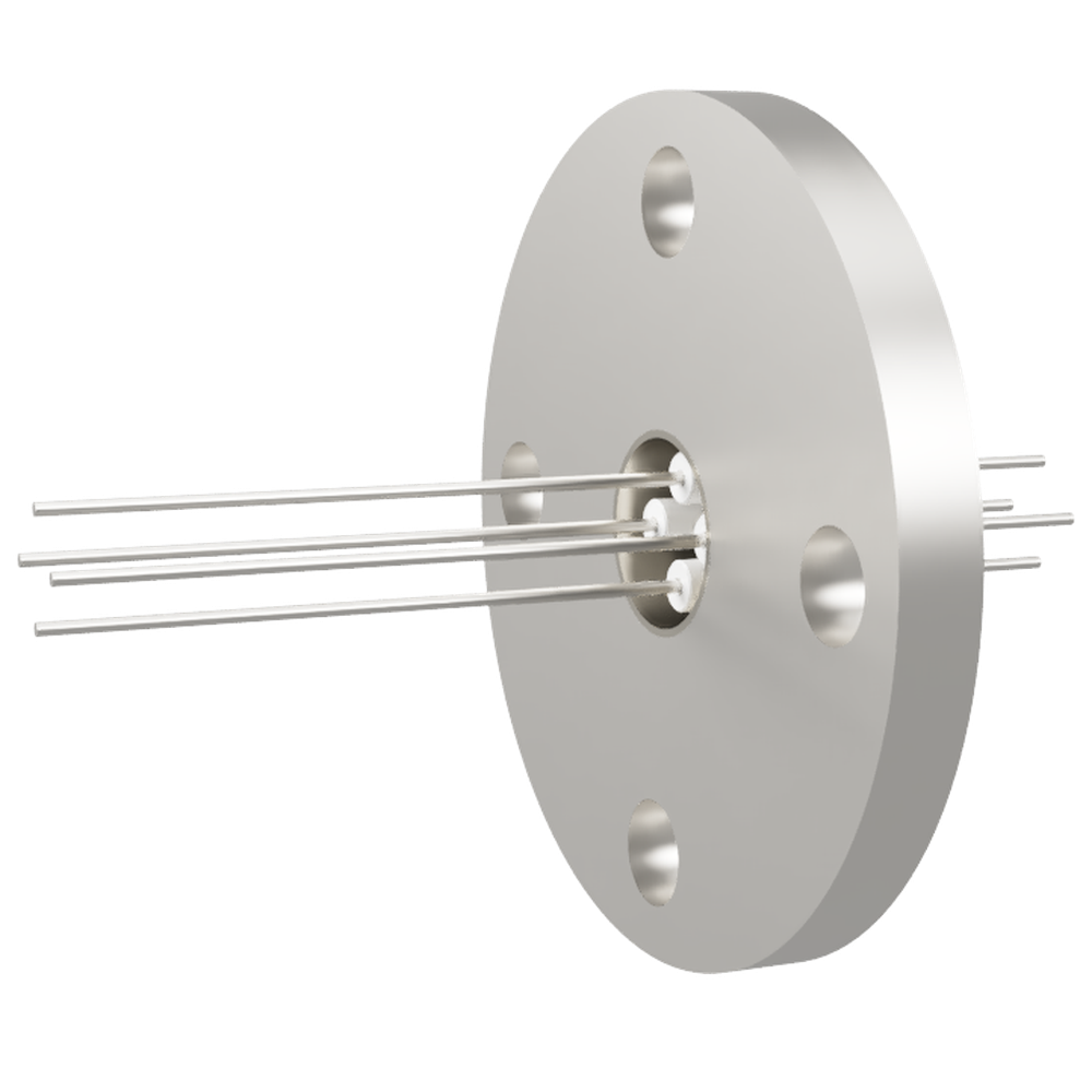 低電流 ステンレス コンパクトタイプ 5kV - 3A 4個付き VF40 フランジ