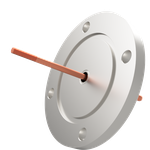 電流 5kV - 110A シリコンプラグ接続タイプ 1個付き VG50 フランジ 先端ねじ加工あり