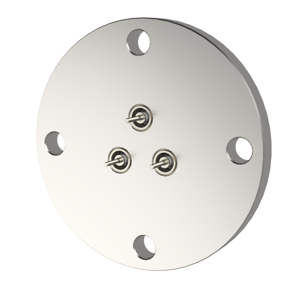 同軸 BNC-R-M2-SCREW 3個付き VF40 フランジ