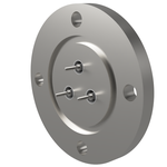 同軸 BNC-R-M2-SCREW 3個付き VG40 フランジ