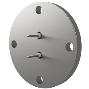 同軸 MHV-R 2個付き VF25 フランジ