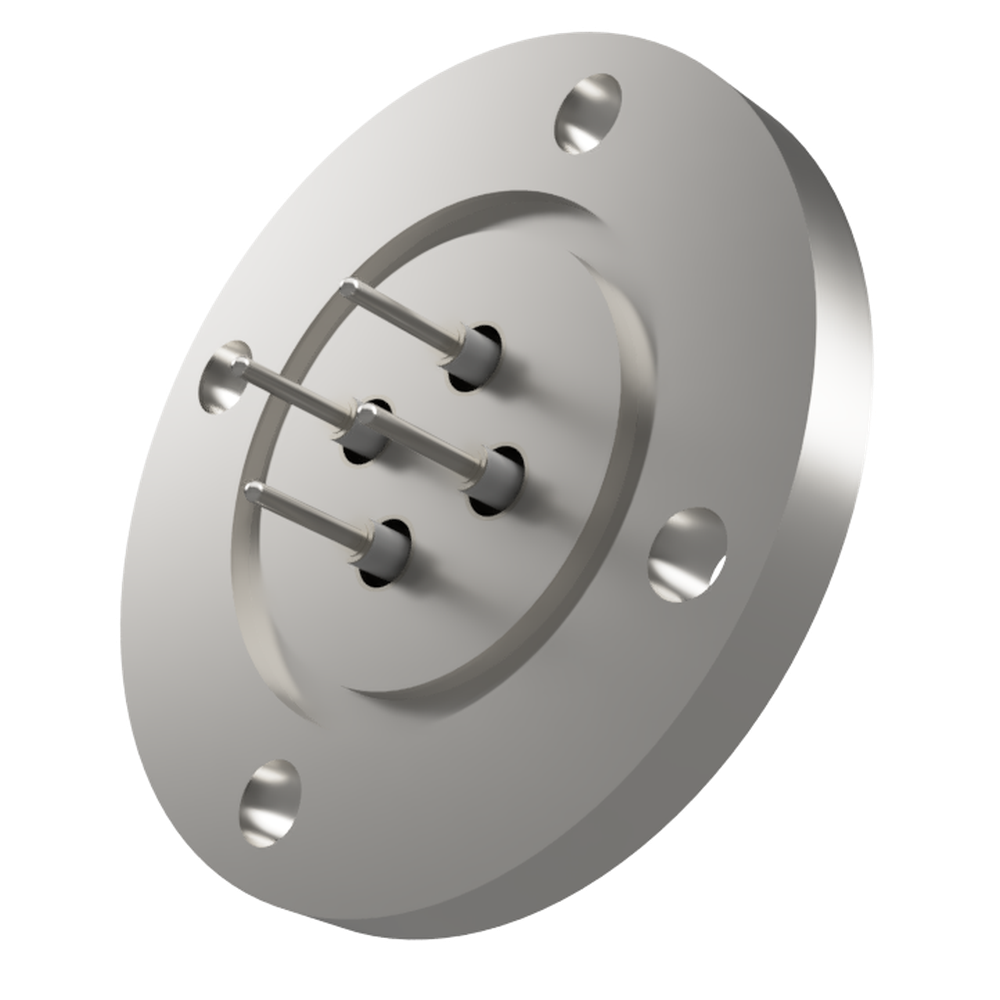 同軸 MHV-R 4個付き VG40 フランジ