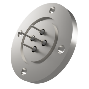 同軸 MHV-R 4個付き VG40 フランジ