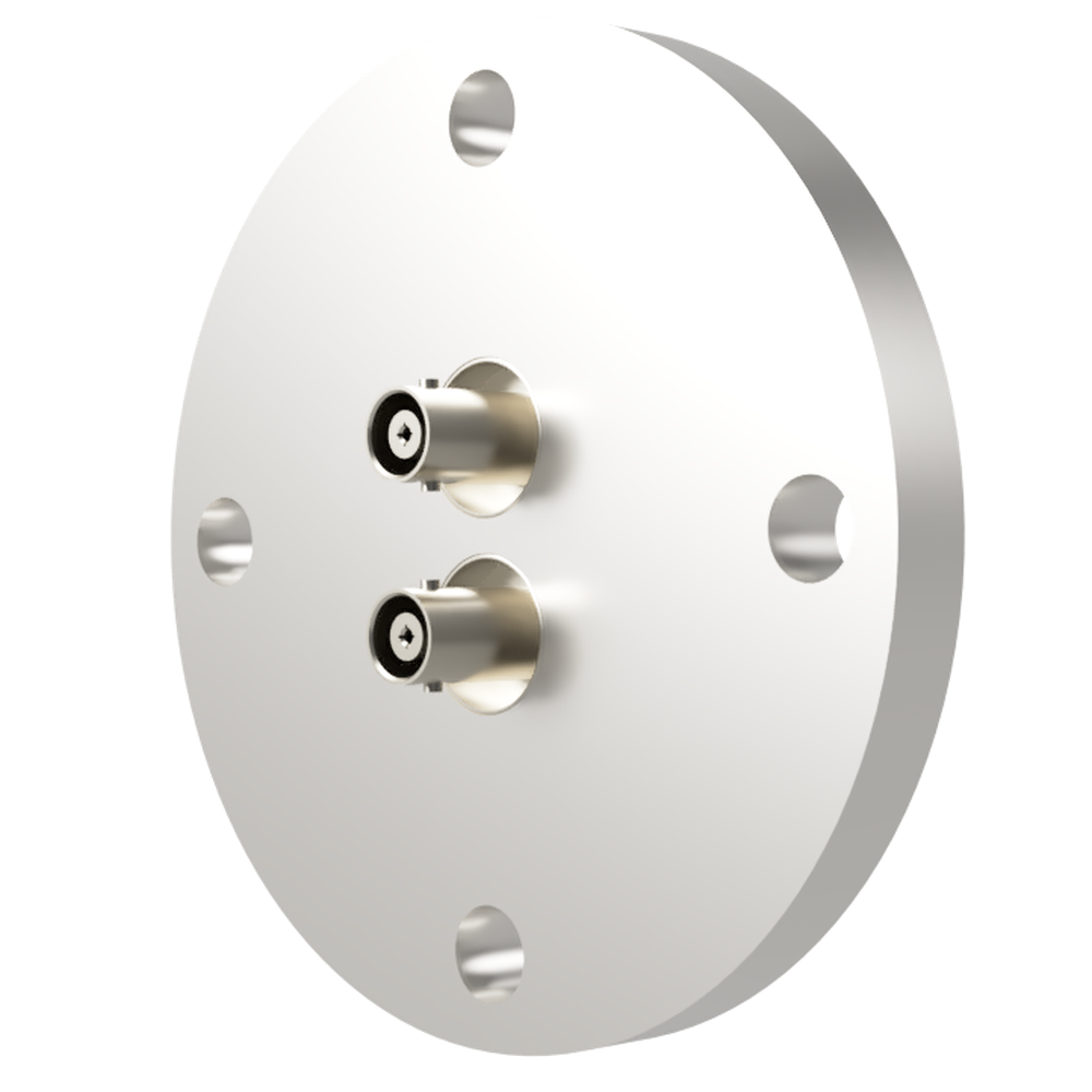 同軸 MHV-JJ-F 2個付き VF25 フランジ