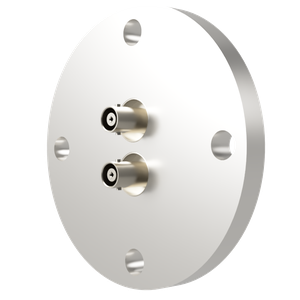 同軸 MHV-JJ-F 2個付き VF40 フランジ