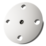 同軸 SMA-R 1個付き VF20 フランジ