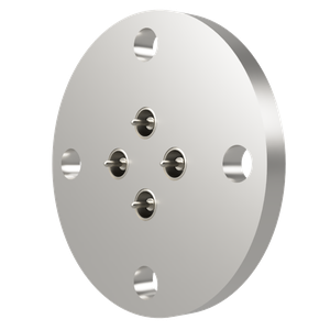 同軸 SMA-R 4個付き VF40 フランジ