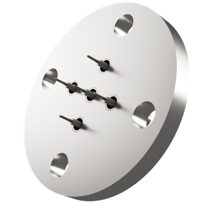 同軸 LM-00R 5個付き VF40 フランジ