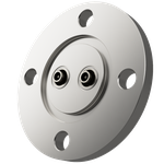 同軸 LM-JJ 2個付き VG40 フランジ