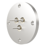 同軸 MHV-R-F 3個付き VF40 フランジ