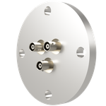 同軸 MHV-JJ-F 3個付き VF40 フランジ