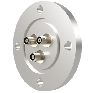 同軸 MHV-JJ-F 3個付き VG40 フランジ