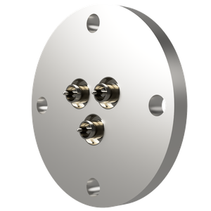 同軸 SMA-R-F 3個付き VF40 フランジ