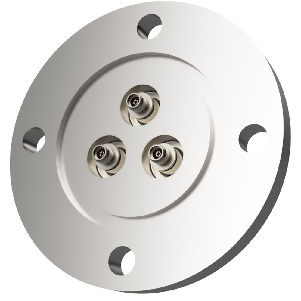 同軸 SMA-JJ 3個付き VG40 フランジ