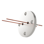 中電流 3kV - 35A シリコンプラグ接続タイプ 2個付き VF25 フランジ 先端ねじ加工あり