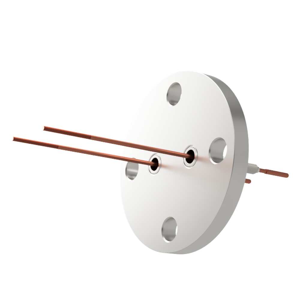 中電流 3kV - 35A シリコンプラグ接続タイプ 2個付き VF40 フランジ 先端ねじ加工あり