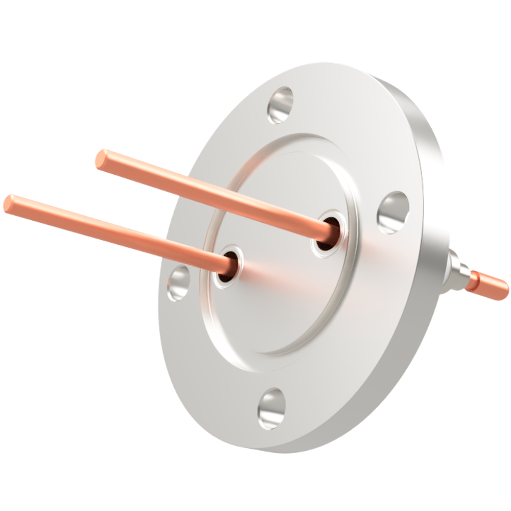 電流 5kV - 110A シリコンプラグ接続タイプ 2個付き VG40 フランジ 先端ねじ加工あり