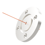 中電流 無酸素銅 コンパクトタイプ 5kV - 22A 1個付き VG25 フランジ