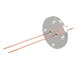 中電流 3kV - 35A 2個付き VF20 フランジ  先端ねじ加工あり