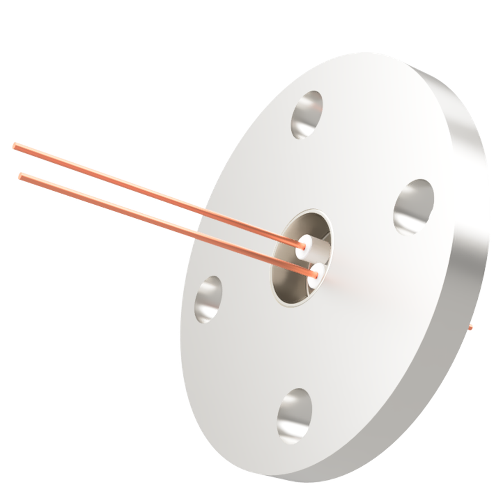 中電流 無酸素銅 コンパクトタイプ 5kV - 22A 2個付き VF20 フランジ