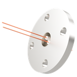 中電流 無酸素銅 コンパクトタイプ 5kV - 22A 2個付き VF25 フランジ