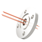 中電流 無酸素銅 コンパクトタイプ 5kV - 22A 4個付き VG20 フランジ