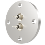 同軸 SHV-R-F 2個付き VF25フランジ