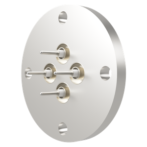 同軸 MHV-R-F 4個付き VF40 フランジ