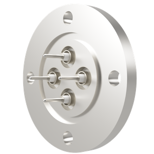 同軸 MHV-R-F 4個付き VG40 フランジ