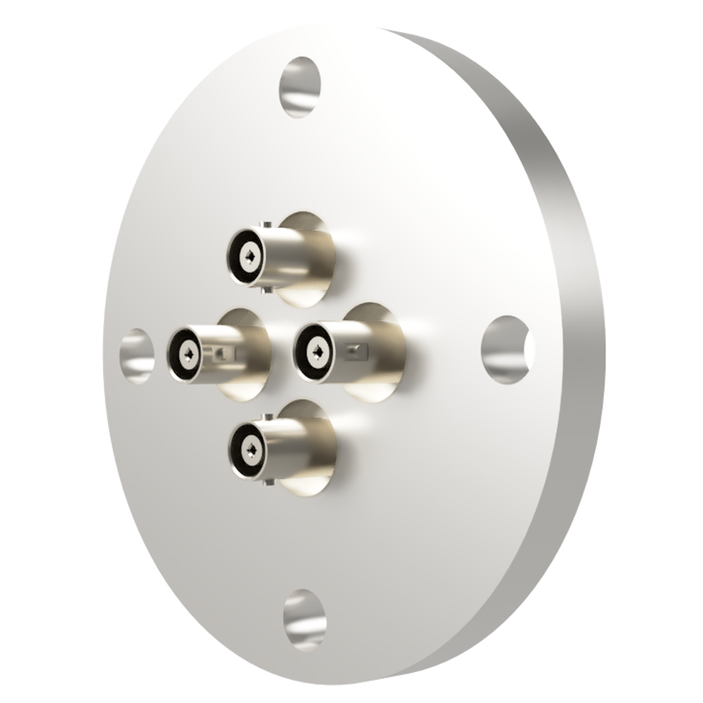 同軸 MHV-JJ-F 4個付き VF40 フランジ