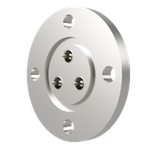 同軸 SMA-R 3個付き VG25 フランジ