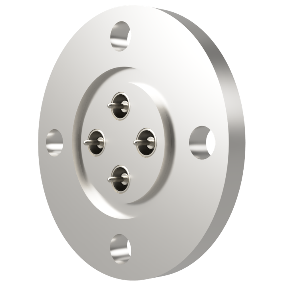 同軸 SMA-R 4個付き VG25 フランジ